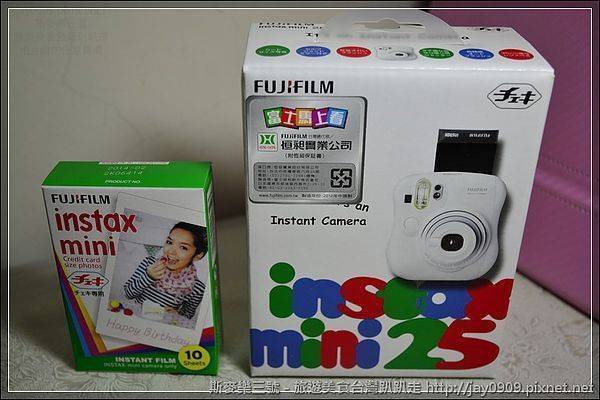 [3C商品開箱] 富士拍立得 Fujifilm instax mini 25 把妹神器 Kamera 拍立得相機包 20120829-斯麥樂三號旅遊趴趴走